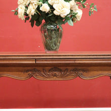 Load image into Gallery viewer, x SOLD Antique French Oak Dining Table with Two Extension Leaves, Parquetry Top. B11271