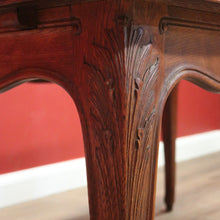 Load image into Gallery viewer, x SOLD Antique French Oak Dining Table with Two Extension Leaves, Parquetry Top. B11271