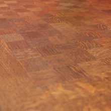 Load image into Gallery viewer, x SOLD Antique French Oak Dining Table with Two Extension Leaves, Parquetry Top. B11271