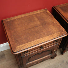 Load image into Gallery viewer, x SOLD Pair of Antique Lamp Tables, Antique French Bedside Tables, Bedside Cabinets B11039
