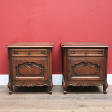 Load image into Gallery viewer, x SOLD Pair of Antique Lamp Tables, Antique French Bedside Tables, Bedside Cabinets B11039