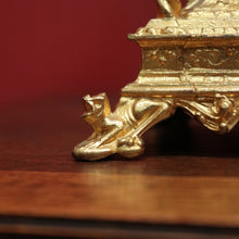 Load image into Gallery viewer, x SOLD Antique Gilt Madonna, Virgin Mary in Reliquary or Fereter. Religious Gilt Statue B11041