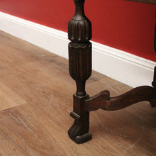 Load image into Gallery viewer, x SOLD Antique English Plant Stand, Oak Jardinière Stand, Raised Pot Plant Holder Stand B11077