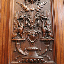 Load image into Gallery viewer, x SOLD Antique French Sideboard, Walnut Bookcase, China Cabinet, 2 Height Hall Cupboard B10860