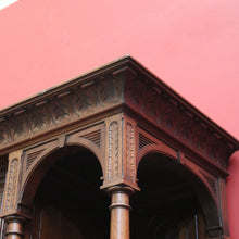 Load image into Gallery viewer, x SOLD Antique French Sideboard, Walnut Bookcase, China Cabinet, 2 Height Hall Cupboard B10860