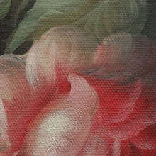 Load image into Gallery viewer, x SOLD Flower Oil Painting Framed Oil on canvas Still Life Oil Flowers in a Vase or Urn B365