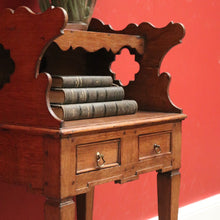 Load image into Gallery viewer, x SOLD Antique French Oak Country Hall Table, Lamp Table, Bedside Table or Side Table B10867