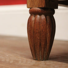 Load image into Gallery viewer, x SOLD Antique French Oak Marble Bedside Table. French Lamp Table with Cupboard to Base