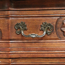 Load image into Gallery viewer, x SOLD Vintage French Chest of Drawers, Three Drawer Hall Cupboard Chest, Carved Detail B10881