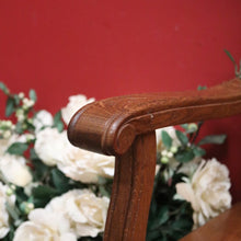 Load image into Gallery viewer, x SOLD Vintage French Hall Settle, Entry Foyer Chair or Bench, Lift Lid Blanket Box B10588