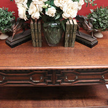 Load image into Gallery viewer, x SOLD Antique Waring and Gillow, Paris France Sideboard, 2 Drawer Hall Cabinet in Oak B10263