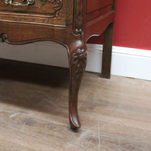 Load image into Gallery viewer, x SOLD Vintage French Bookcase Bureau, Writing Bureau Desk with Bookcase to the Top 10838