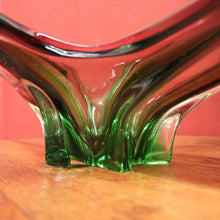 Load image into Gallery viewer, Antique French Glass Bowl or Vase - Murano-Style Mid-Century Dish. B11645
