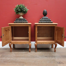 Load image into Gallery viewer, EOFY 10% - Pair of Vintage French Bedside Cabinets or Bedside Tables, Lamp Tables. B11537
