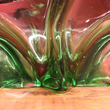 Load image into Gallery viewer, Antique French Glass Bowl or Vase - Murano-Style Mid-Century Dish. B11645

