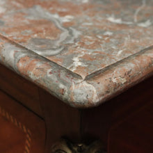 Load image into Gallery viewer, x SOLD Antique French Chest of Drawers, Entry or Hall Table, Cabinet with Marble Top and Brass Handles B11329
