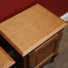Load image into Gallery viewer, EOFY 10% - Pair of Vintage French Bedside Cabinets or Bedside Tables, Lamp Tables. B11537
