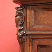 Load image into Gallery viewer, x SOLD Antique French Walnut Brass and Marble Lingerie Chest, 7 Drawer Chest of Drawers, B11545
