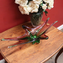 Load image into Gallery viewer, Antique French Glass Bowl or Vase - Murano-Style Mid-Century Dish. B11645
