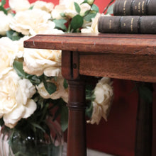 Load image into Gallery viewer, x SOLD Antique French Side Table, or Lamp Table or Stool, French Milking Stool, Stretcher Base. B11852
