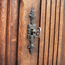 Load image into Gallery viewer, x SOLD Antique Flemish Oak Sideboard, Felt Lined Hall Cupboard, Dining Room Sideboard B11462

