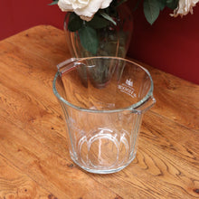 Load image into Gallery viewer, x SOLD French Glass Champagne Bucket, Champagne De Venoge, Depuis 1837, signed France to the base. B11922
