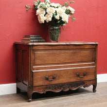 Load image into Gallery viewer, Antique French Oak Single Drawer Blanket Box or Storage Chest with a Drawer. B12049
