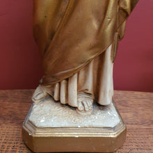 Load image into Gallery viewer, x SOLD Antique Ceramic-Chalk or plaster Sculpture Statue or Figurine, Home Worship or Devotion. B11726
