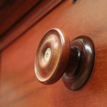 Load image into Gallery viewer, x SOLD Antique Australian Cedar Chest of Drawers, Full Cedar, Mother of Pearl to the Handles. B11907
