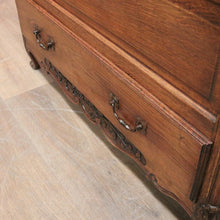 Load image into Gallery viewer, Antique French Oak Single Drawer Blanket Box or Storage Chest with a Drawer. B12049
