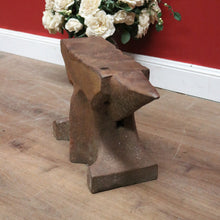 Load image into Gallery viewer, x SOLD Antique French Anvil, Blacksmith&#39;s Anvil, Forged Iron Church Window Anvil. B10576
