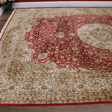 Load image into Gallery viewer, Large Handmade Hali Silk Kashan Rug by Hali Exclusive Handmade Rugs. B13131
