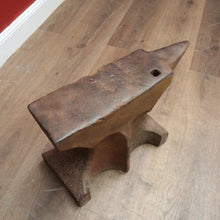 Load image into Gallery viewer, x SOLD Antique French Anvil, Blacksmith&#39;s Anvil, Forged Iron Church Window Anvil. B10576
