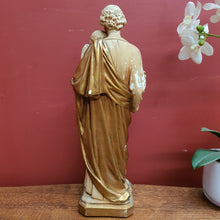 Load image into Gallery viewer, x SOLD Antique Ceramic-Chalk or plaster Sculpture Statue or Figurine, Home Worship or Devotion. B11726
