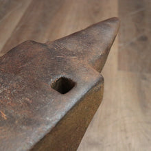 Load image into Gallery viewer, x SOLD Antique French Anvil, Blacksmith&#39;s Anvil, Forged Iron Church Window Anvil. B10576
