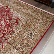 Load image into Gallery viewer, Large Handmade Hali Silk Kashan Rug by Hali Exclusive Handmade Rugs. B13131
