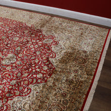 Load image into Gallery viewer, Large Handmade Hali Silk Kashan Rug by Hali Exclusive Handmade Rugs. B13131
