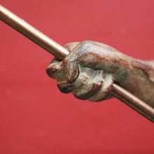 Load image into Gallery viewer, Antique French Bronze and Marble Statue, Art Deco Sculpture, Guislain 1930s B11366
