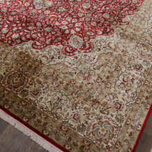 Load image into Gallery viewer, Large Handmade Hali Silk Kashan Rug by Hali Exclusive Handmade Rugs. B13131
