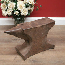 Load image into Gallery viewer, x SOLD Antique French Anvil, Blacksmith&#39;s Anvil, Forged Iron Church Window Anvil. B10576
