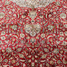 Load image into Gallery viewer, Large Handmade Hali Silk Kashan Rug by Hali Exclusive Handmade Rugs. B13131
