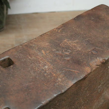 Load image into Gallery viewer, x SOLD Antique French Anvil, Blacksmith&#39;s Anvil, Forged Iron Church Window Anvil. B10576
