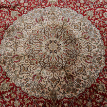 Load image into Gallery viewer, Large Handmade Hali Silk Kashan Rug by Hali Exclusive Handmade Rugs. B13131
