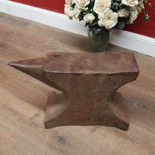 Load image into Gallery viewer, x SOLD Antique French Anvil, Blacksmith&#39;s Anvil, Forged Iron Church Window Anvil. B10576
