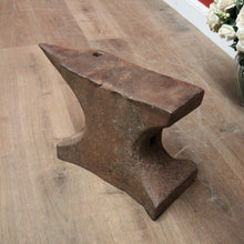 Load image into Gallery viewer, x SOLD Antique French Anvil, Blacksmith&#39;s Anvil, Forged Iron Church Window Anvil. B10576
