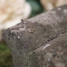 Load image into Gallery viewer, x SOLD Antique French Bluestone Cross, Religious Ornament, Home Devotion Cross. B11859
