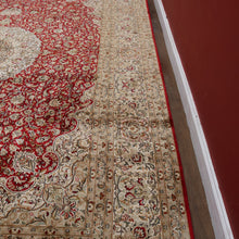 Load image into Gallery viewer, Large Handmade Hali Silk Kashan Rug by Hali Exclusive Handmade Rugs. B13131
