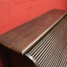 Load image into Gallery viewer, x SOLD Antique English Roll-top Desk, Office Desk, Home Office Desk, Drawers. B11970
