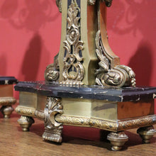 Load image into Gallery viewer, Pair of Antique French Table or Sideboard Candelabras, Candlestick Holders B11313
