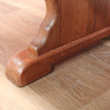 Load image into Gallery viewer, X Sold French Refectory Table, Twin Pedestal, Slab Top Kitchen Table, Dining Table. B11401
